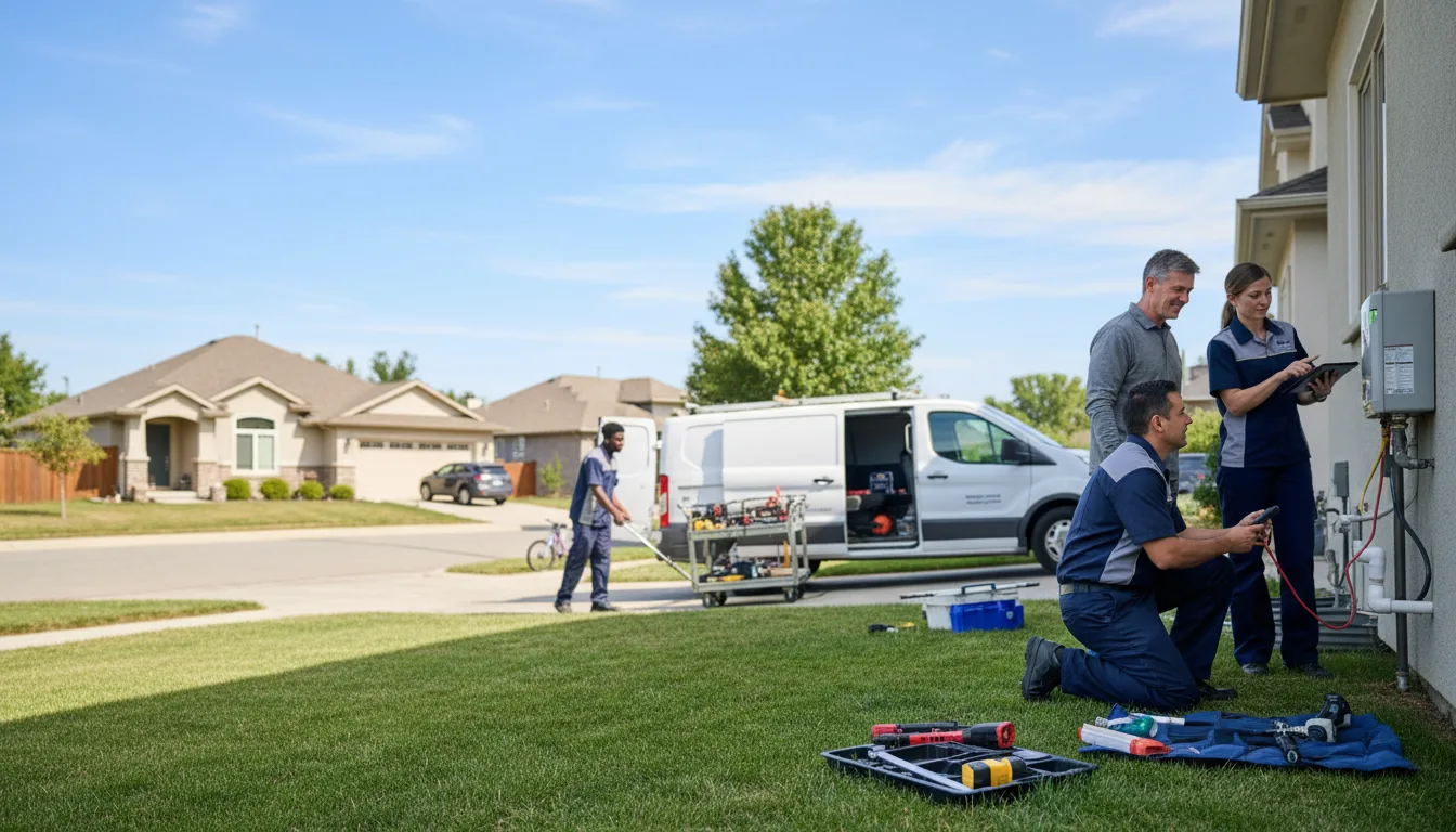 Professional Outdoor Tankless Water Heater Installation in Kingsbury, IN